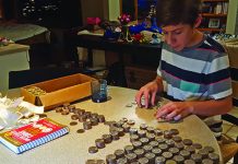 Youth presentation of coin collection