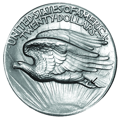 1907 Saint-Gaudens double eagle fake