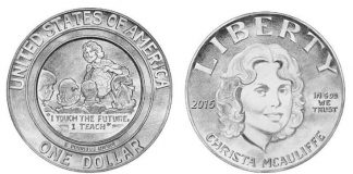 Christa McAuliffe Dollar