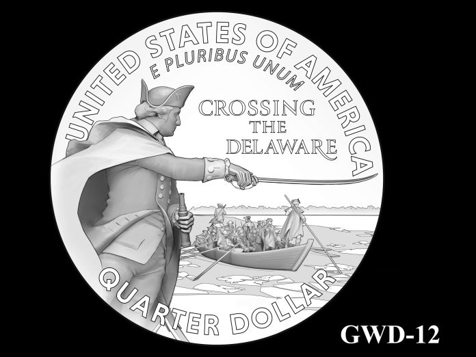 Washington Crossing The Delaware 2021 Quarter