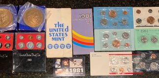 1981 Birth Year Coin Set