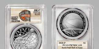 PCGS Basketball Hall of Fame Coins