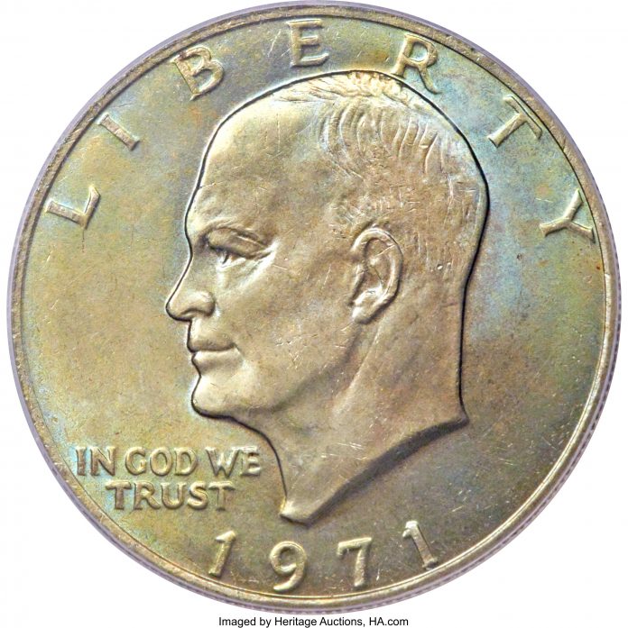 1971 Eisenhower Dollar