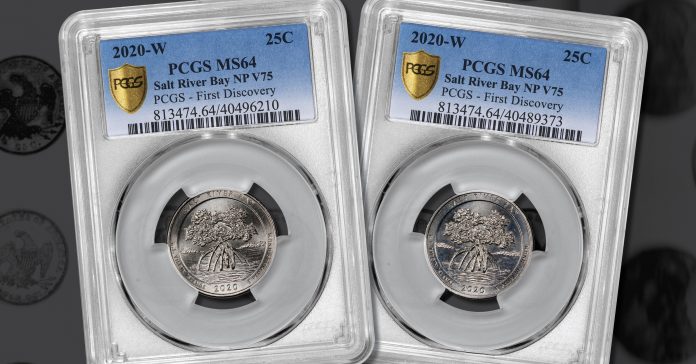 PCGS 2020 Salt River Bay Quarter Quest Winners