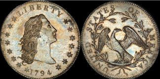 1794 Dollar PCGS SP66