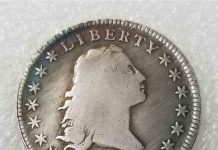 Fake 1794 $1 obverse