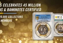 PCGS 45 Millionth Coin/20,000th Collectors Club Member