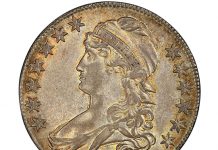 1807 Large Stars Capped Bust Half Dollar 50/20 Overton 112