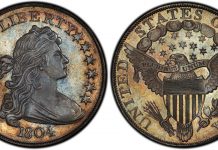 1804 Draped Bust Dollar.