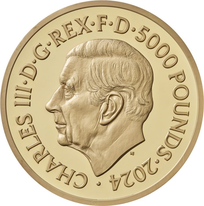 UK24PM5KG Paul Mccartney 5 kilo gold obverse